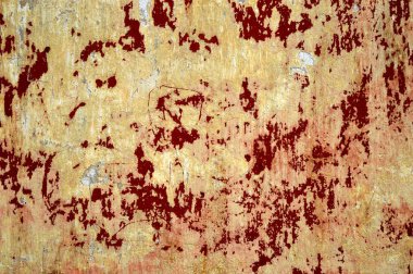 Eski bir sıva duvar.