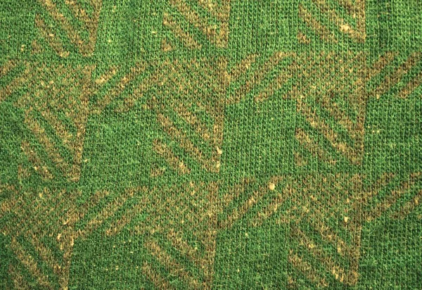 Uma Textura Malha Verde — Fotografia de Stock
