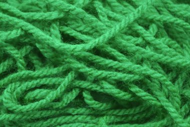 Bir akrilik iplik dokusu