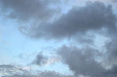 Gökyüzündeki bulutlar