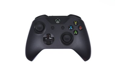 Siyah Microsoft Xbox One Wilreless Video Game Co Yakın Çekim
