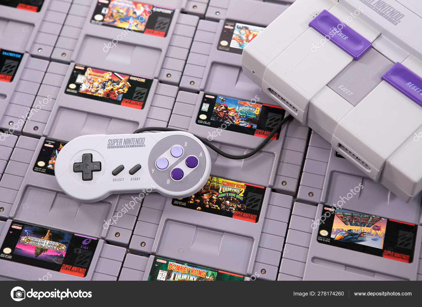 snes video games