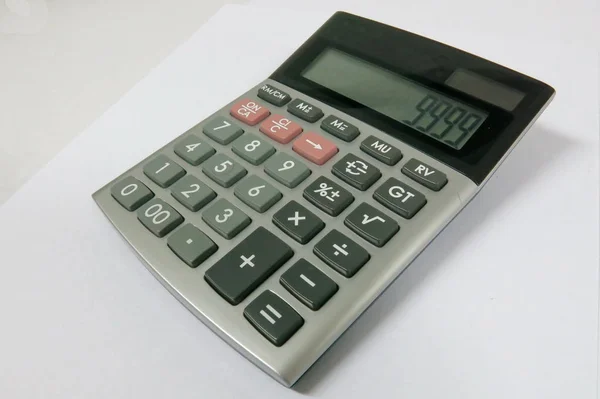 Kalkulator Białej Księgi — Zdjęcie stockowe