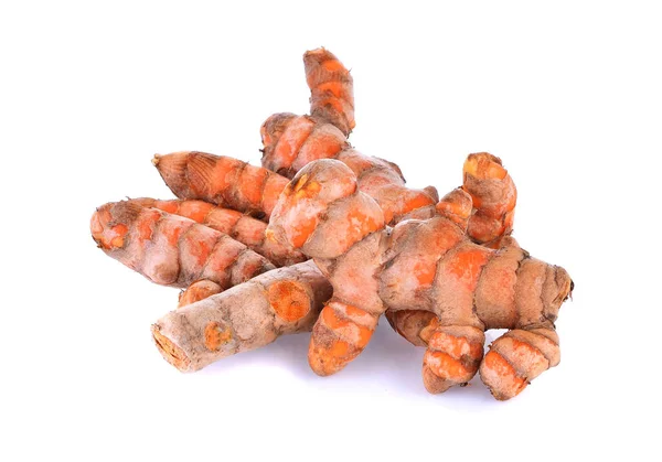 Curcuma Sfondo Bianco — Foto Stock