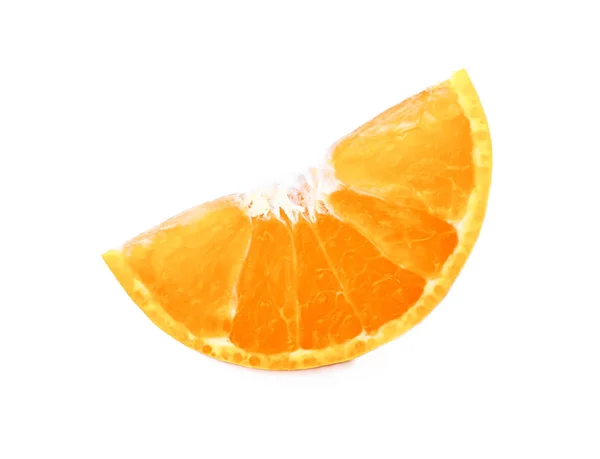 Orange Slice White Background — Stock Photo, Image