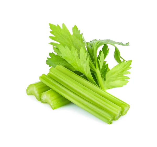 Čerstvý Celer Izolované Bílém Pozadí — Stock fotografie
