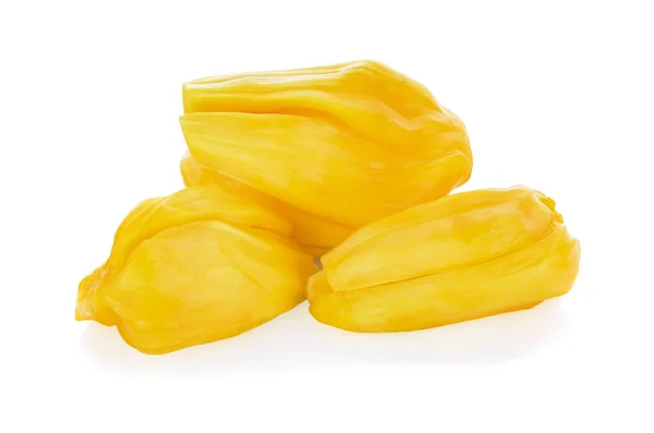 Beyaz arkaplanda Jackfruit izole