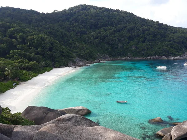 Widok Zatokę Azure Cove Wyspy Similan Tajlandia — Zdjęcie stockowe