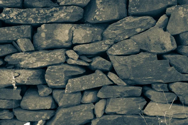 Old wall texture. Wall texture and background. Stones background. Abstract texture and background for designers. Closeup view of rock wall and stones in monochrome