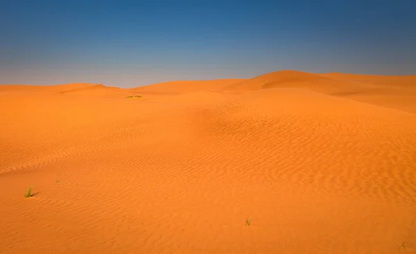 Hermosa Exposición Realizada Desierto Con Colorido Color Rojo Sobre Puesta —  Fotos de Stock