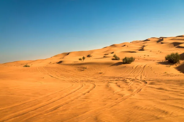 Hermosa Exposición Realizada Desierto Con Colorido Color Rojo Sobre Puesta —  Fotos de Stock