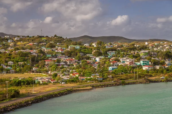 Vista Antígua Barbudas Caribe — Fotografia de Stock