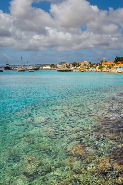 Bienvenido Bonaire Divers Paradise Llegar Bonaire Captura Ship Capital Bonaire —  Fotos de Stock