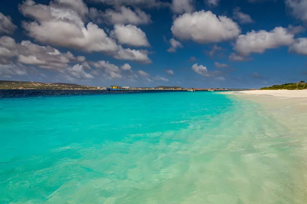 Welcome Bonaire Divers Paradise Arriving Bonaire Capture Ship Capital Bonaire — Stock Photo, Image