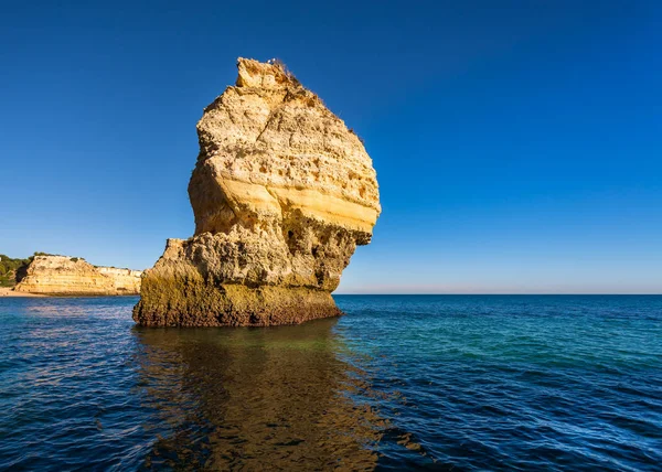 Exposure Done Boat Tour Lagoa Seashore Algarve Portugal — Stock Photo, Image