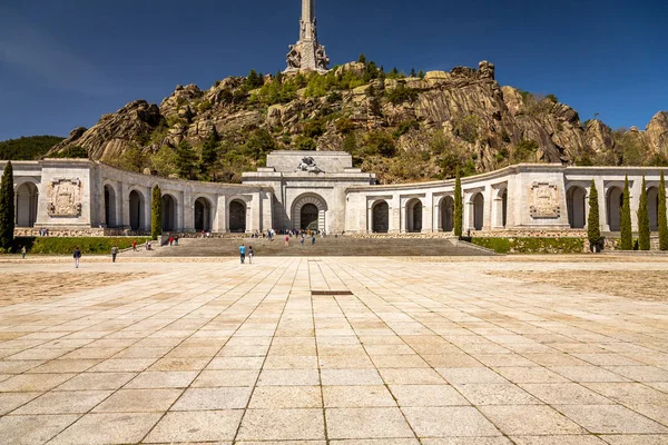 San Lorenzo Escorial Madrid España Vista Exterior Del Valle Los — Foto de Stock