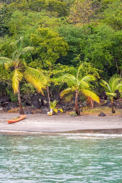 Marigot Bay Saint Lucia Karib Tenger Expozíció Míg Egy Hajótúra — Stock Fotó