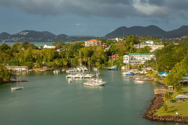 Exposure Done While Boat Tour Santa Lucia Coast — Stock Photo, Image