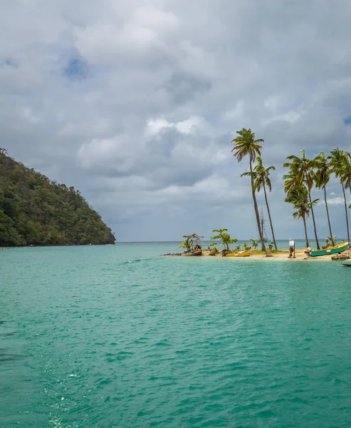 Exposition Während Einer Bootstour Von Santa Lucia Küste Getan — Stockfoto