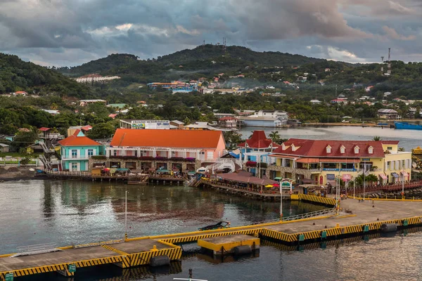 Port of Roatan in the Hondures — Stock Photo, Image