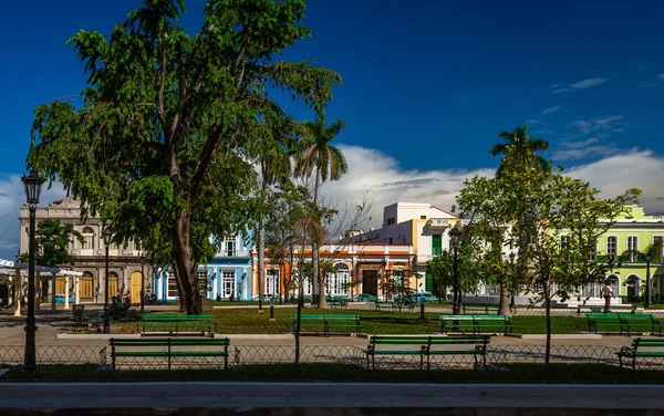 Hlavní náměstí v Matanzas na Kubě — Stock fotografie