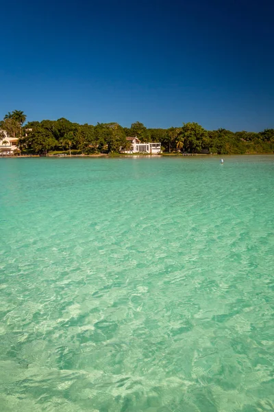 Seven Color Lagoon in Bacalar — Stock Photo, Image