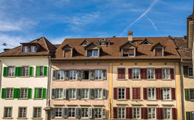 Rapperswil 'deki tarihi bina cephe