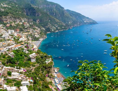 Positano Panoramik Görünüm