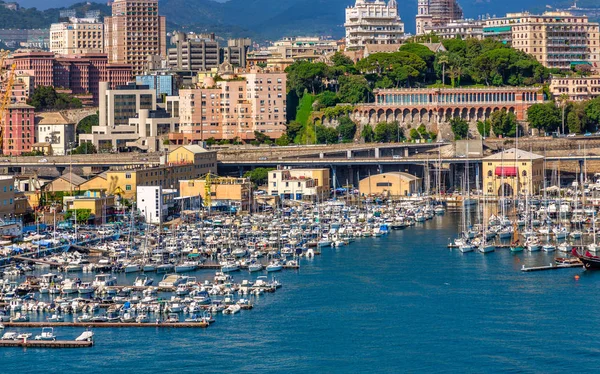 Porto de Génova — Fotografia de Stock