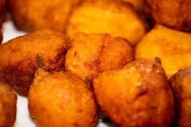 Birden çok pişen kabak pasta yakın çekim