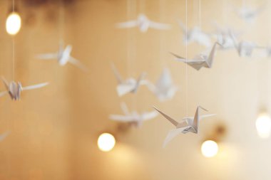 tavanda asılı kağıt Vinçler