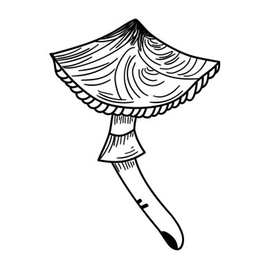 El çekilmiş siyah ve beyaz basit Doodle parmak ve şablon kartı çocuklar tarzı çivi. Metin kutusuyla Tekstil, baskı kartı, kartpostal, metin, davet, poster, arka plan, kitap çizim vektör eskiz sanat için illüstrasyonlar arka plan