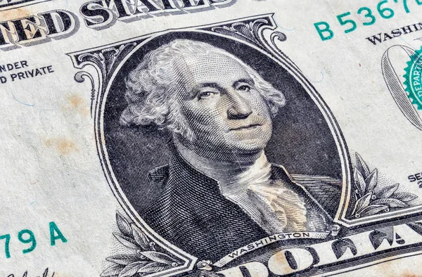 George Washington portresi eski doları kayda kadar kapatın