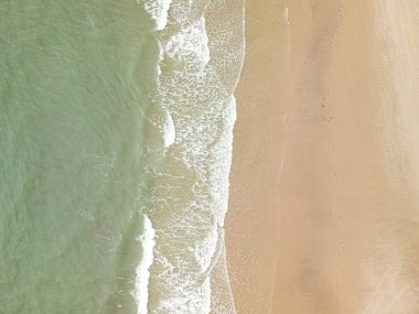 Canoa Quebrada, Ceara hava manzara plaj - Brezilya