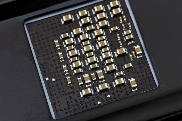 elektronik devre de makro yakın