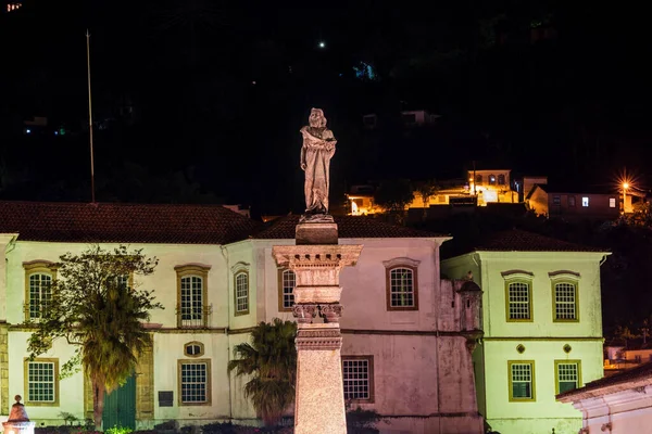 Şehir manzarası Ouro Preto, Brezilya, MG, tarihi Brezilya şehri.