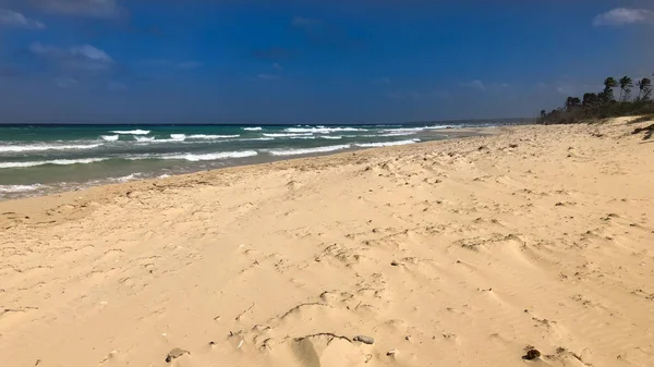 Santa Maria Playa Playas Del Este Día Ventoso Nublado —  Fotos de Stock