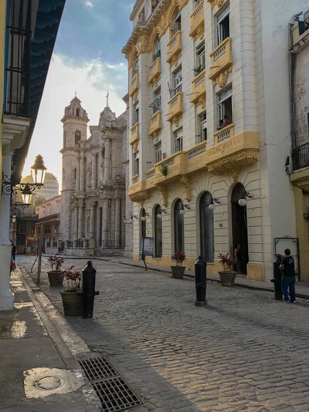 Heldere Straten Van Havana Cuba — Stockfoto