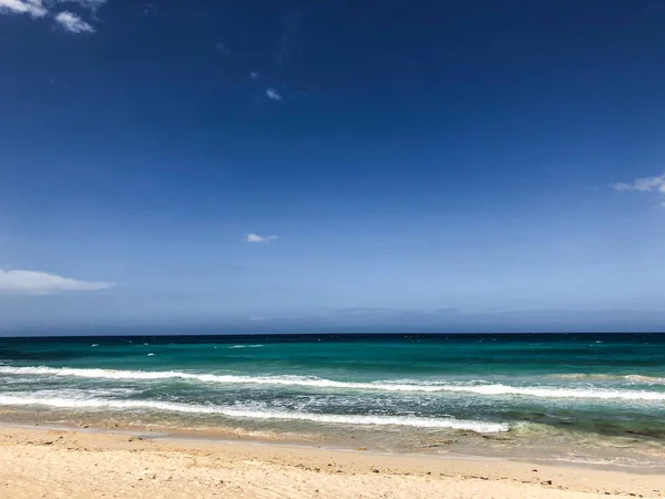 Санта Марія Playa Playas Дель Есте Вітряну Похмурий День — стокове фото