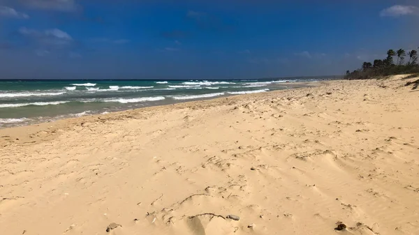 Rüzgarlı ve bulutlu gün Santa Maria Playa (Playas del Este)
