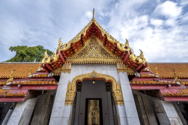 Mermer Tapınak Wat Benchamabophit Dusitvanaram Dusit bölge, Bangkok, Tayland Budist bir tapınaktır. Landmark Bangkokog Tayland.
