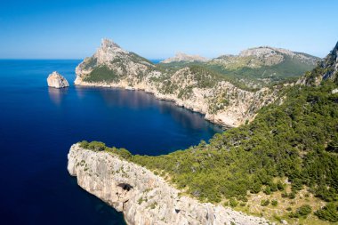 İspanyol adası Mallorca 'nın güzel kıyıları