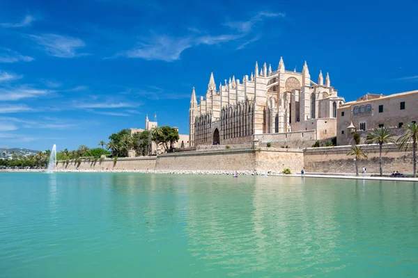 Palma Mallorca Cattedrale — Foto Stock