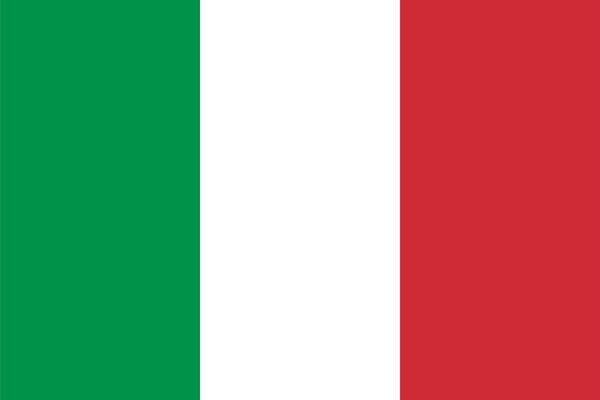 Flag Of Italian. Vector. Ratios and colors are observed.