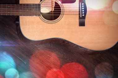 akustik gitarı kapat.