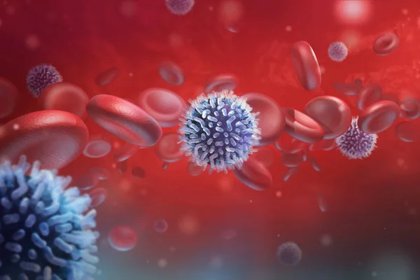 血液中の微生物 ストック写真 C Spectral 血液中の微生物 ストック写真 C Spectral