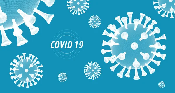 Virüs sancak kavramları. Renkli grafik varyantlar. Coronavirus. COVID-19