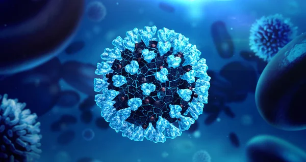 Infecţia Virus Înfricoşător Apropie Imagini Fundal Ilustrații Medicale Covid Conceptul — Fotografie, imagine de stoc