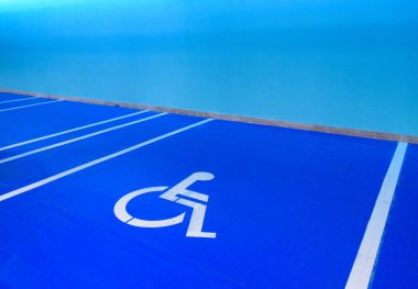 Engelli kişiler için yeraltı otoparkı