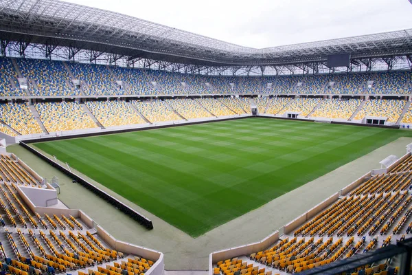 빈 경기장 축구장 — 스톡 사진